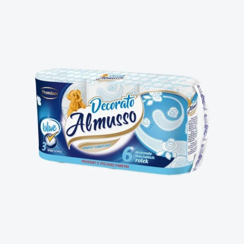 Almusso Decorato Toaletní papír 3 vrstvý 6 rolí