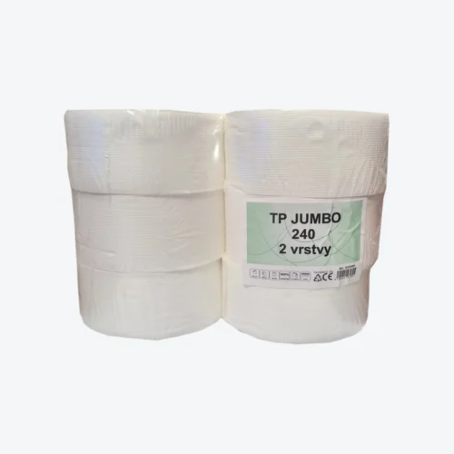 Jumbo 240 Toaletní papír 2 vrstvý 6 rolí