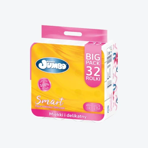 Jumbo Smart Toaletní papír 3 vrstvý 32 rolí
