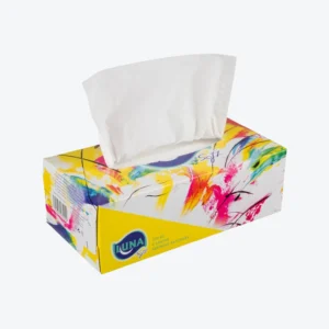 Luna Papírové ubrousky v krabičce 2 vrstvé 150 ks