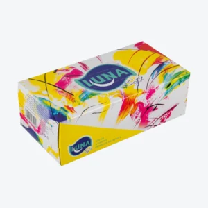Luna Papírové ubrousky v krabičce 2 vrstvé 150 ks