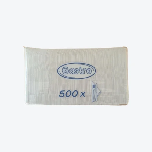 Ubrousky 1 vrstvé rozměr 33x33 cm 500 ks