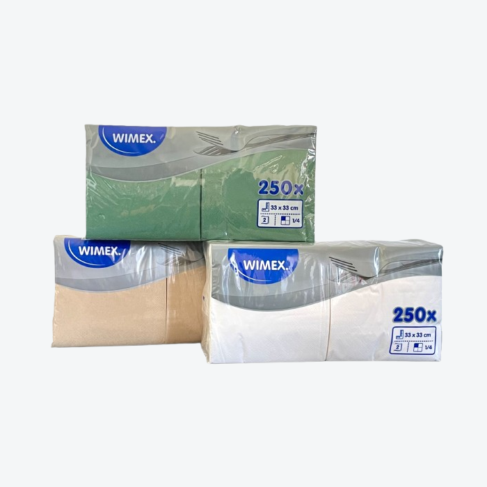 Wimex ubrousky 2 vrstvé 250 ks